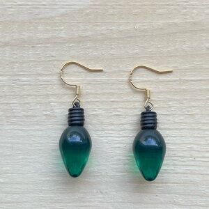 Christmas Lightbulb Earrings